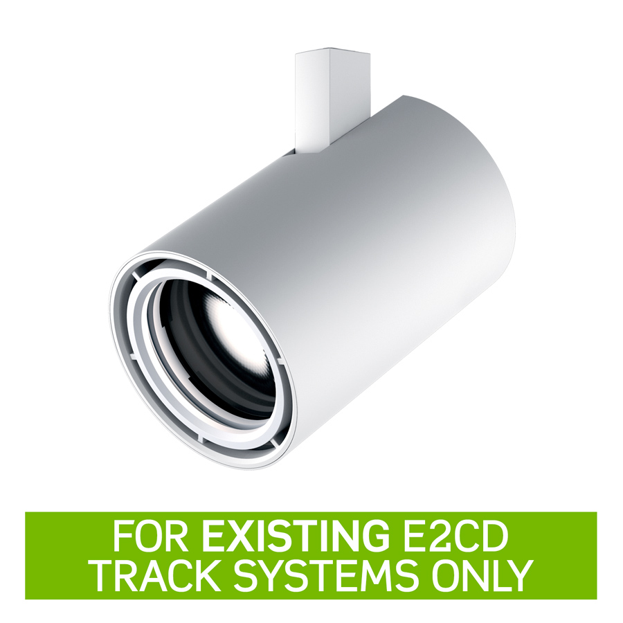 Product image for Gallery XL LED Track Luminaire with 0-10V Dimming Track System Adapter