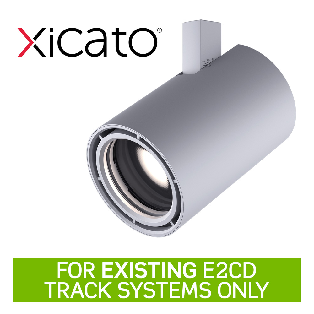 Product image for Gallery XL Xicato LED Track Luminaire with 0-10V Dimming Track System Adapter